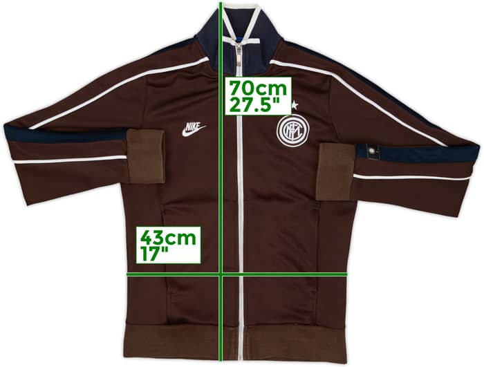 2008-09 Inter Milan Nike Track Jacket - 7/10 - (S)