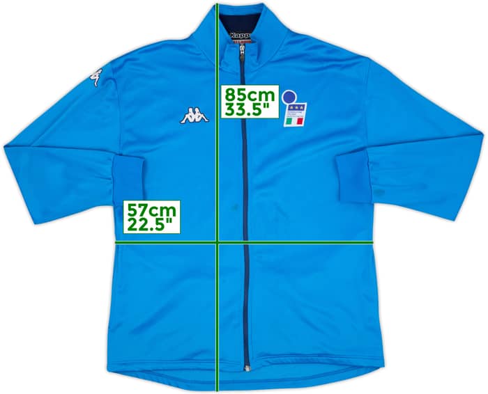 2002 Italy Kappa Track Jacket - 6/10 - (XXL)