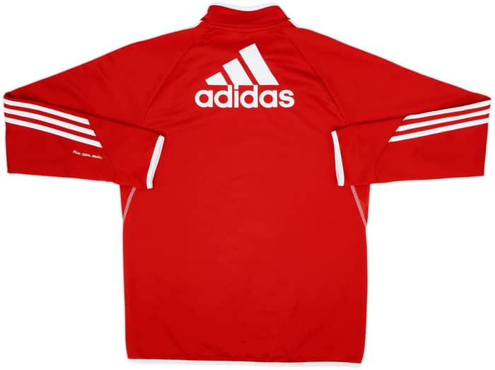 2013-14 Bayern Munich adidas 1/4 Zip Drill Top - 8/10 - (M)
