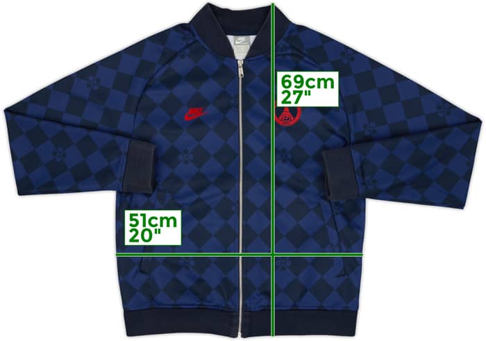 2009-10 Paris Saint-Germain Nike Track Jacket - 7/10 - (M)