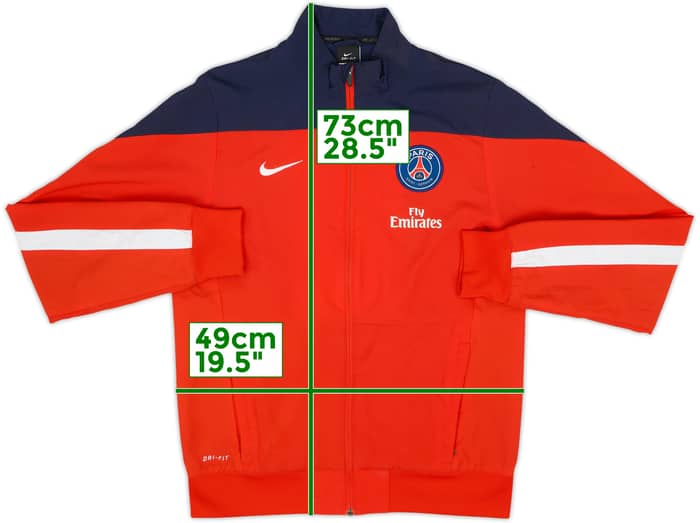 2014-15 Paris Saint-Germain Nike Track Jacket - 8/10 - (S)