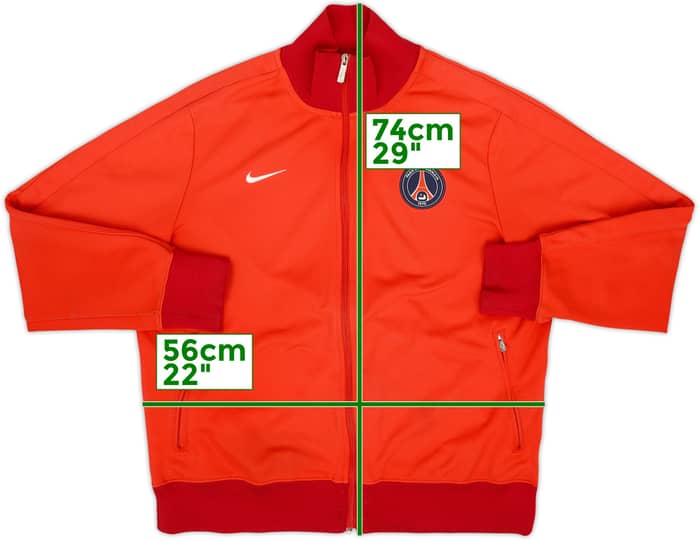 2012-13 Paris Saint-Germain Nike N98 Track Jacket - 7/10 - (XL)