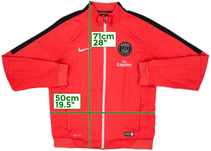 2015-16 Paris Saint-Germain Nike Chaqueta de chándal - 5/10 - (M)
