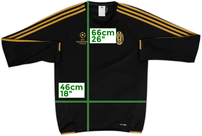 2015-16 Juventus adidas Sweat Top - 8/10 - (S)