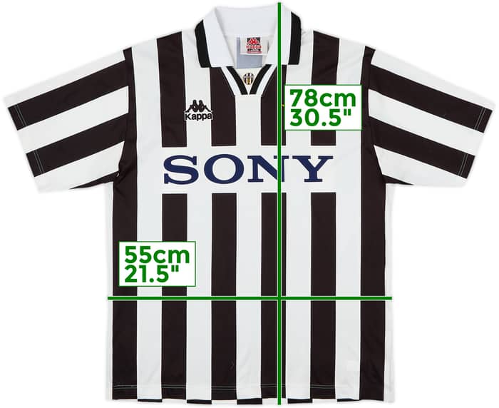 1995-97 Juventus Basic Home Shirt - 6/10 - (L)
