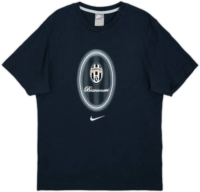 2007-08 Juventus Nike Cotton Tee - 8/10 - (S)