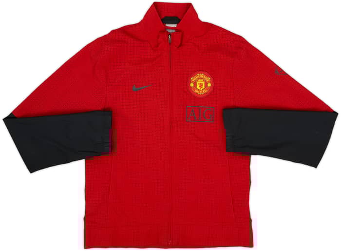 2008-09 Manchester United Nike Track Jacket - 8/10 - (S)