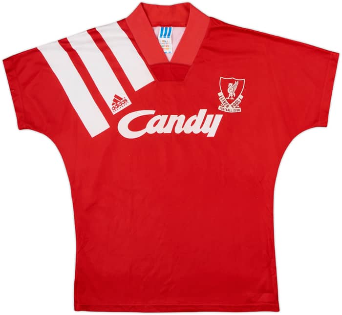 1991-92 Liverpool Home Shirt - 7/10 - (S)