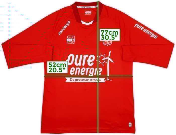 Camiseta L/S de local del FC Twente 2019-20 - 9/10 - (L)