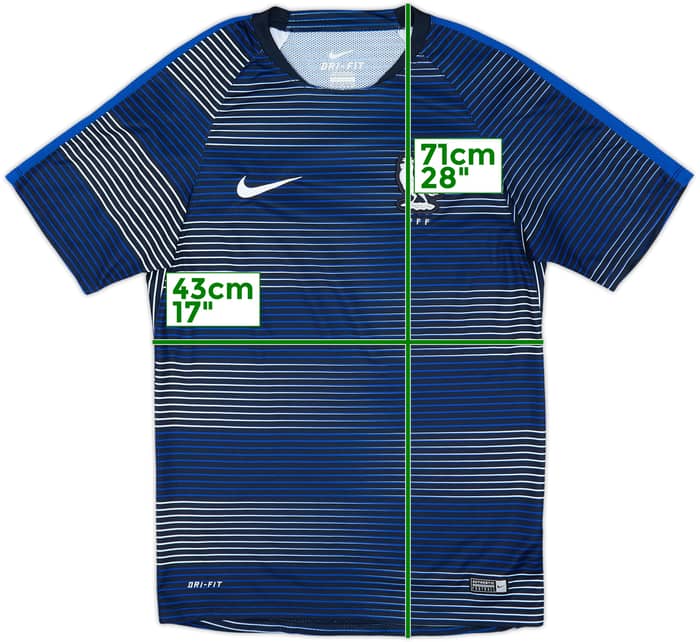 2018-19 France Nike Training Shirt - 10/10 - (S)