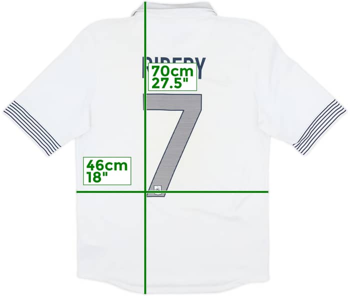 2012-13 France Away Shirt Ribery #7 - 7/10 - (S)