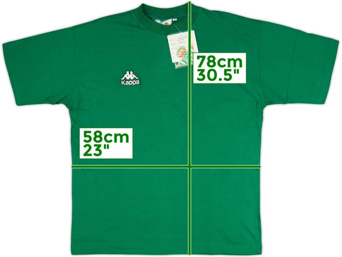 1996-97 Real Betis Kappa Tee (L)