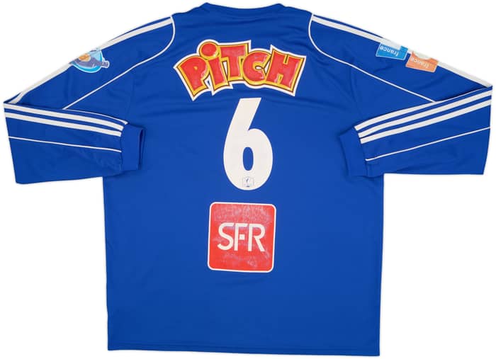 2007-08 Coupe de France Home L/S Shirt #6 - 5/10 - (XL)