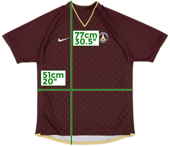 2006-07 Paris Saint-Germain Camiseta Visitante - 8/10 - (M)