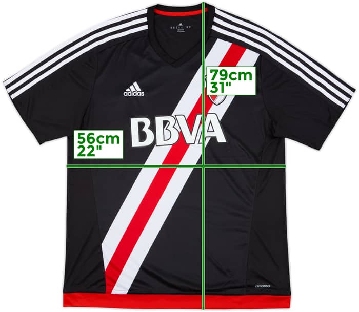 2016-17 River Plate Fourth Shirt - 9/10 - (XL)