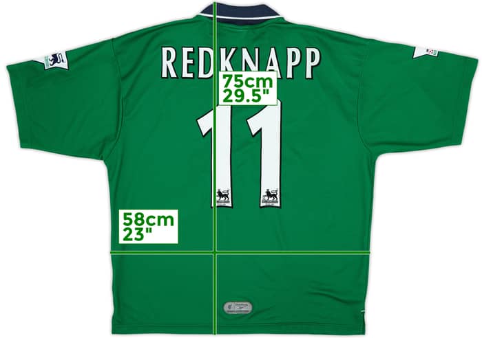 1999-00 Liverpool Away Shirt Redknapp #11 - 8/10 - (L)