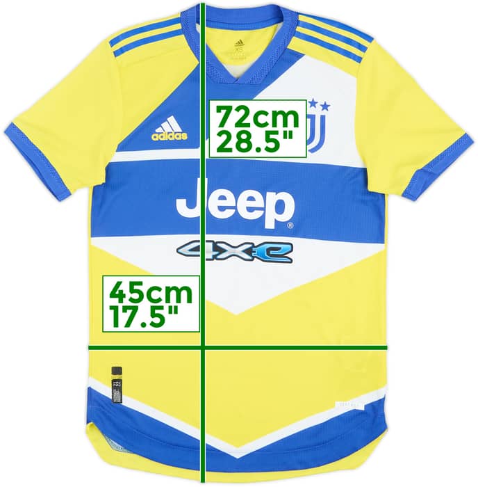 2021-22 Juventus Authentic Third Shirt - 5/10 - (XS)