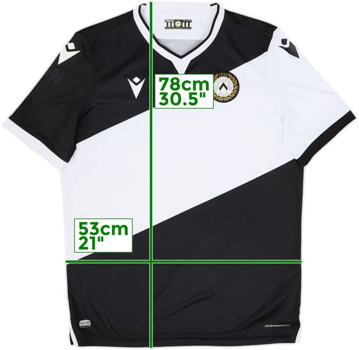 Camiseta de local de Udinese 2020-21 - 8/10 - (XL)
