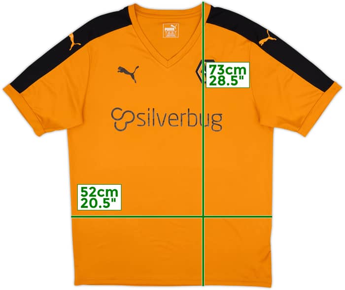 2015-16 Wolves Home Shirt - 8/10 - (L)