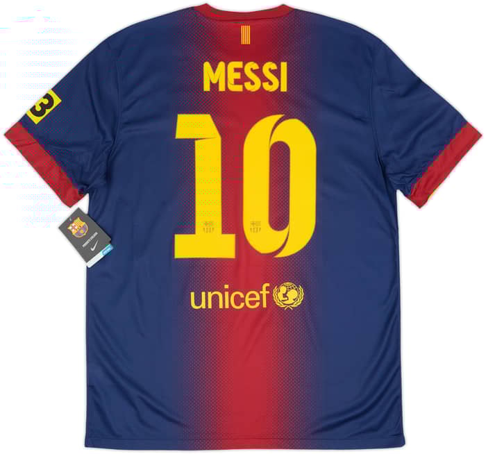 2012-13 Barcelona Home Shirt Messi #10 (L)