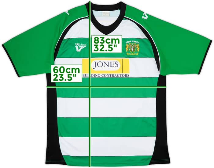 2009-10 Yeovil Town Home Shirt - 7/10 - (XL)
