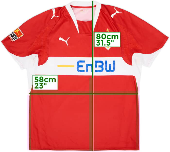 2007-08 Stuttgart Away Shirt - 8/10 - (XL)