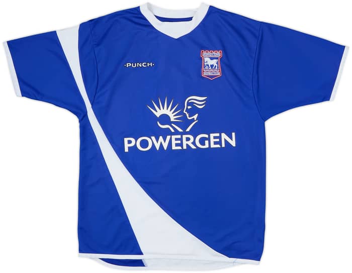 2005-07 Ipswich Home Shirt - 8/10 - (S)