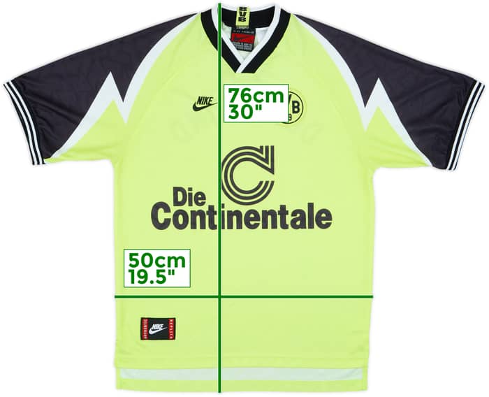 1995-96 Borussia Dortmund Home Shirt - 8/10 - (M)