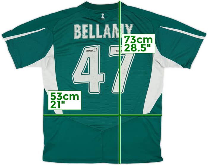 Camiseta de visitante del Celtic 2004-05 Bellamy #47 - 5/10 - (L)