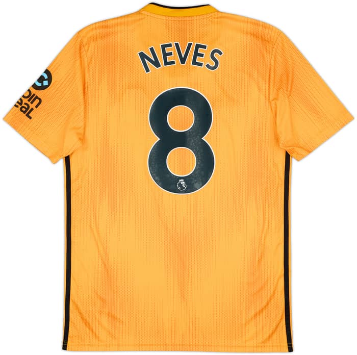 2019-20 Wolves Home Shirt Neves #8 - 9/10 - (M)