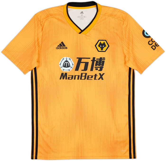 2019-20 Wolves Home Shirt Neves #8 - 9/10 - (M)