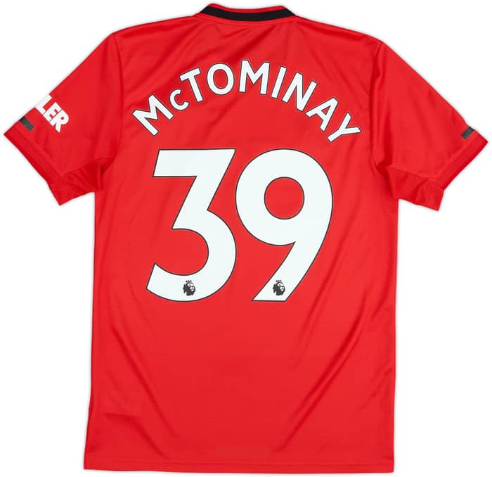 2019-20 Manchester United Home Shirt McTominay #39 - 8/10 - (S)