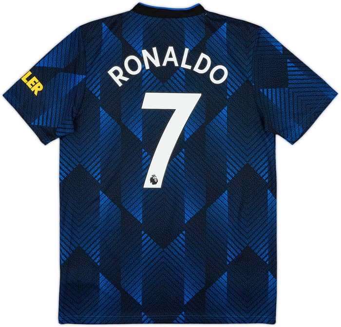 2021-22 Manchester United Third Shirt Ronaldo #7 - 8/10 - (M)