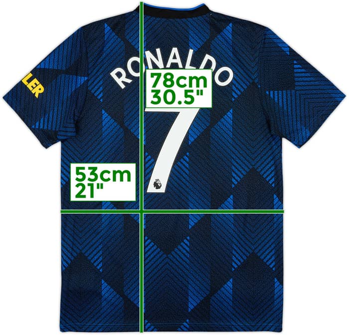 2021-22 Manchester United Third Shirt Ronaldo #7 - 8/10 - (M)