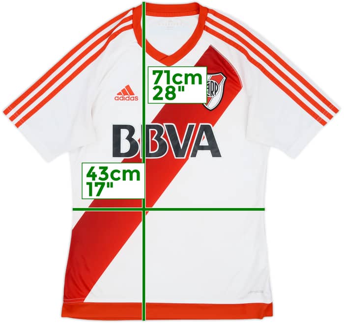 2016-17 River Plate Home Shirt - 4/10 - (S)
