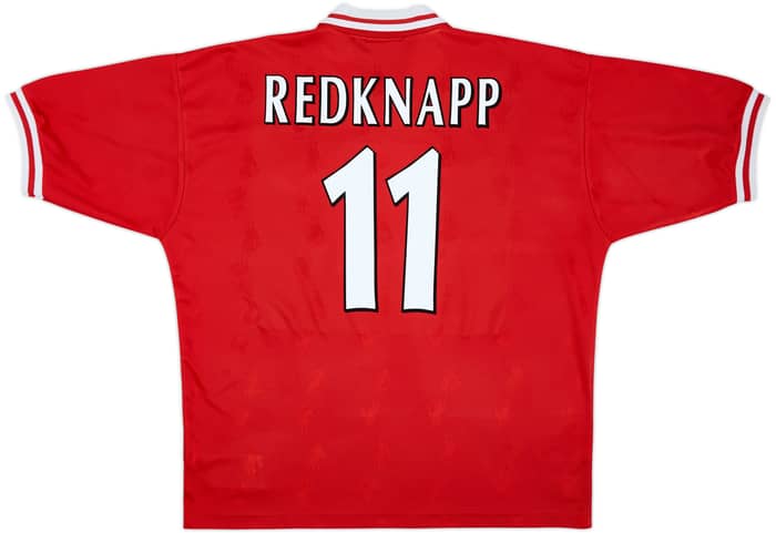 1996-98 Liverpool Camiseta Local Redknapp #11 - 8/10 - (XL)