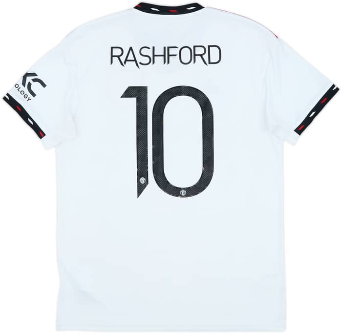 2022-23 Manchester United Away Shirt Rashford #10 - 8/10 - (L)
