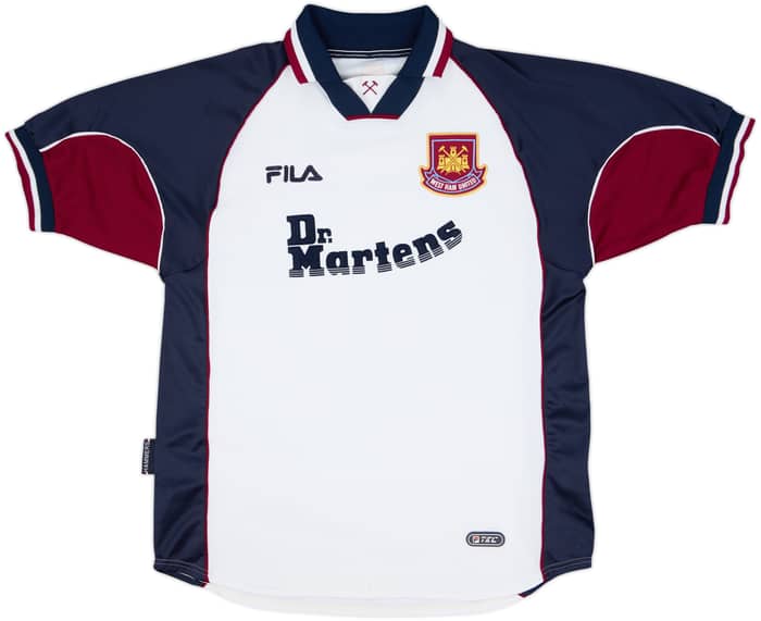 1999-01 West Ham Camiseta Visitante Di Canio #10 - 5/10 - (XL)