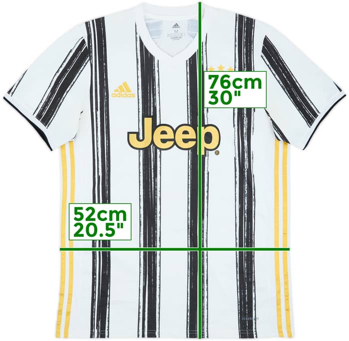 2020-21 Juventus Home Shirt - 8/10 - (M)