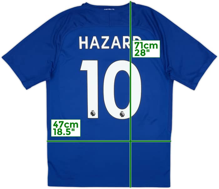 2017-18 Chelsea Home Shirt Hazard #10 - 9/10 - (M)