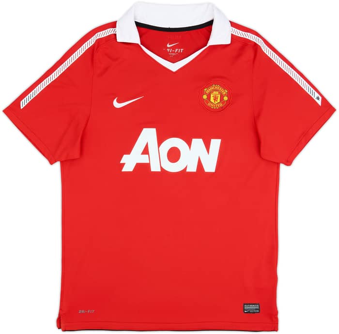 2010-11 Manchester United Home Shirt Rooney #10 - 6/10 - (M)