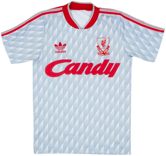 1989-91 Liverpool Away Shirt - 8/10 - (S)