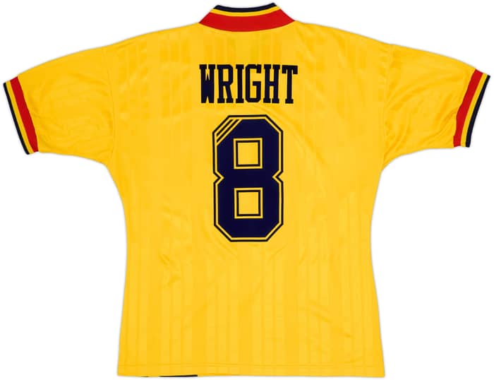 1993-94 Arsenal Away Shirt Wright #8 - 8/10 - (M)