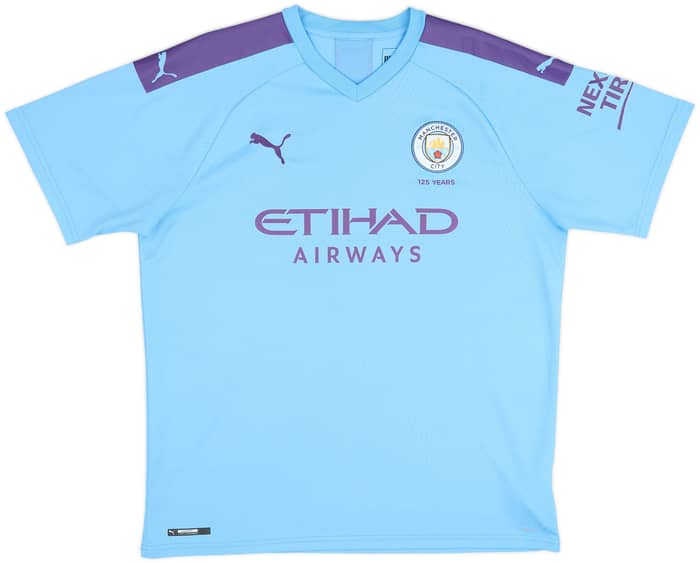 Camiseta de local del Manchester City 2019-20 De Bruyne #17 - 9/10 - (XL)