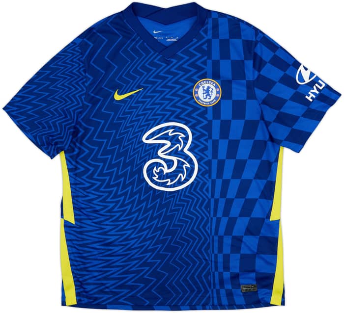 Camiseta de local del Chelsea 2021-22 T.Silva #6 - 9/10 - (XL)