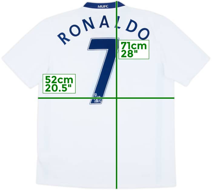 2008-10 Manchester United Away Shirt Ronaldo #7 - 6/10 - (M)