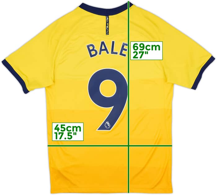 2020-21 Tottenham Third Shirt Bale #9 - 7/10 - (S)