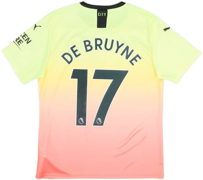 2019-20 Manchester City Tercera Camiseta De Bruyne #17 - 9/10 - (M)