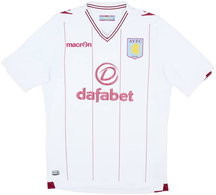 2014-15 Aston Villa Away Shirt Grealish #40 - 8/10 - (S)