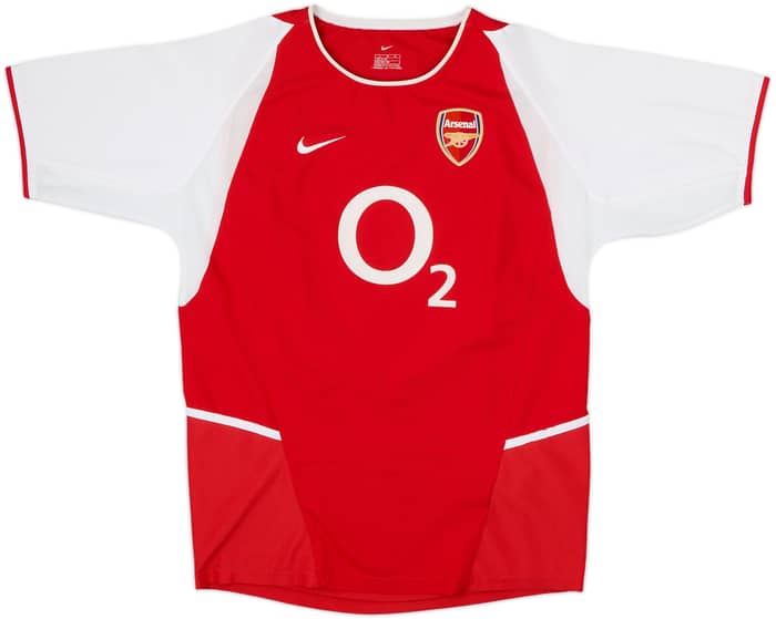 2002-04 Arsenal Home Shirt Henry #14 - 8/10 - (L.Boys)